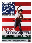 Bruce Springsteen & The E Street Band Original 1985 "Born In The U.S.A. Tour" Frankfurt Concert Poster