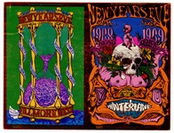 Grateful Dead Original 1968-69 New Years Eve Uncut Double Concert Card