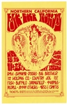 The Doors/Janis Joplin/Buffalo Springfield Original 1968 North California Folk Rock Festival Flyer