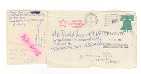 Tupac Shakur Handwritten & Signed Envelope from Prison JSA