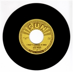 Johnny Cash Original "I Forgot to Remember to Forget"/"Katy Too" Sun Records 45 Record (Sun-321)