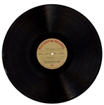 Elvis Presley (Las Vegas) RCA Custom Records Original Two-Sided Acetate