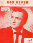 Johnny Cash Original "Big River" Sheet Music