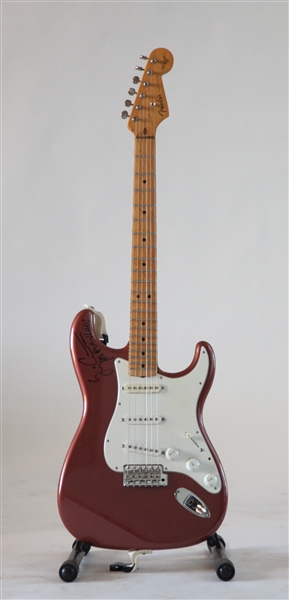 Yngwie Malmsteen Owned, Signed & Extensively Stage Played 1991 Burgundy Mist Fender Stratocaster