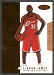 2003 Hoops Hot Prospects #112 LeBron James Rookie Card (#0403/1000)