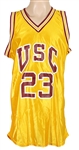1990 Harold Miner USC Trojan Game Used Home Jersey