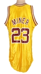 1990 Harold Miner USC Trojan Game Used Home Jersey