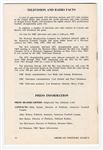 1967 AFL Championship Game Media Guide – Houston Oilers vs Oakland Raiders