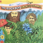The Beach Boys Band Signed “Endless Summer” Album REAL LOA
