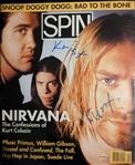 Nirvana Kurt Cobain Signed Spin Magazine JSA