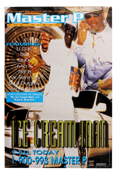 Master P “Ice Cream Man” Promotional Poster