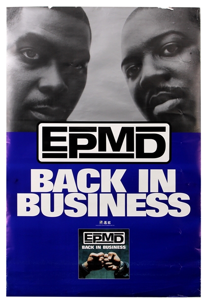 EPMD 1997 “Back in Business” Promotional Album Poster