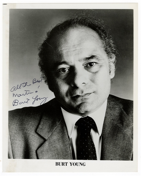 Burt Young Signed & Inscribed Promotional Photograph