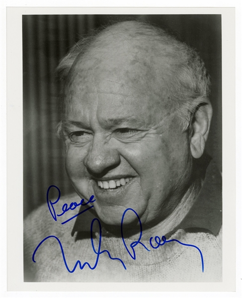 Mickey Rooney Signed Photograph