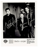 "Two and a Half Men" Cast Signed Photograph