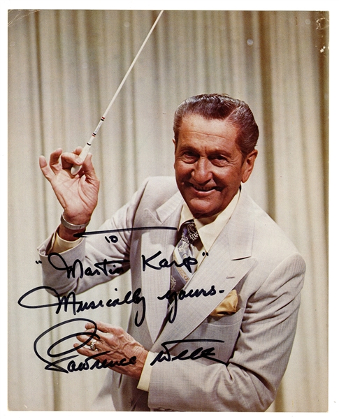 Lawrence Welk Signed & Inscribed Photograph