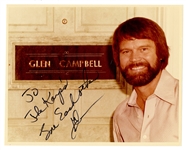 Glen Campbell Signed & Inscribed Photograph