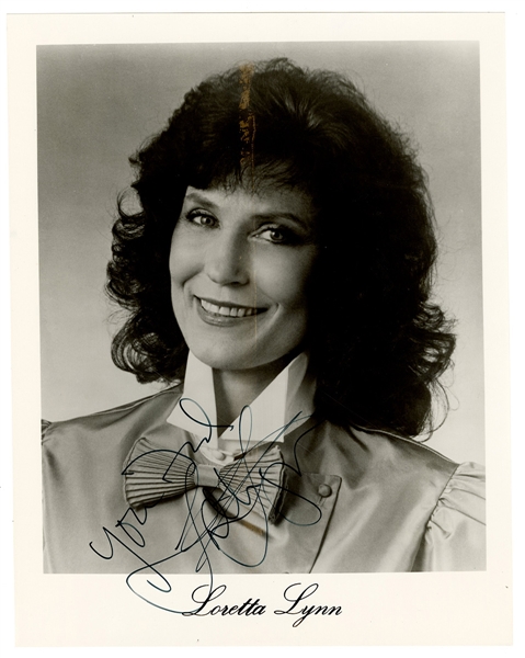 Loretta Lynn Signed Promotional Photograph
