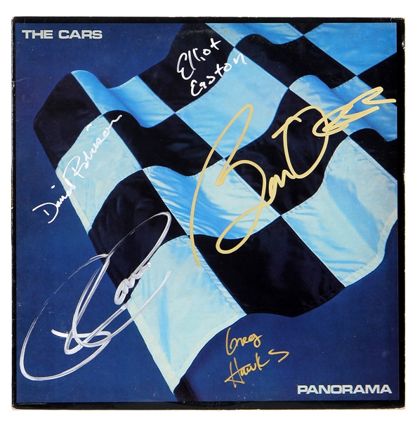 The Cars Fully Signed "Panorama" Album REAL