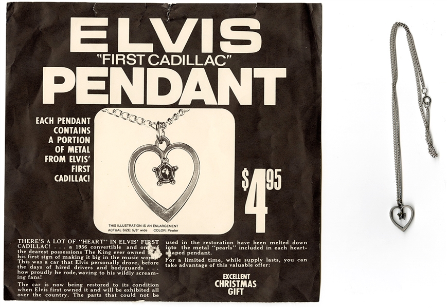 Elvis Presley "First Cadillac" Pendant