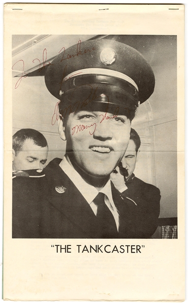 Elvis Presly Original Issue of "The Tank Caster"