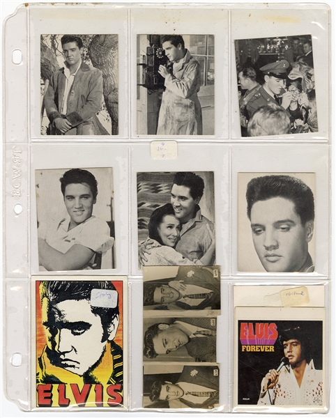 Elvis Presley Collection of Fan Club Cards