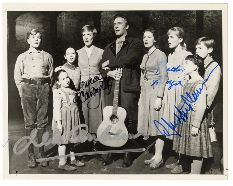 The Sound of Music Cast Signed Photograph