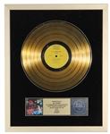 Sly & The Family Stone "Stand" Original RIAA Gold Album Award Presented to Sly Stone