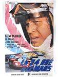 Original "Le Mans" Steve McQueen Italian Movie Poster 55 X 78
