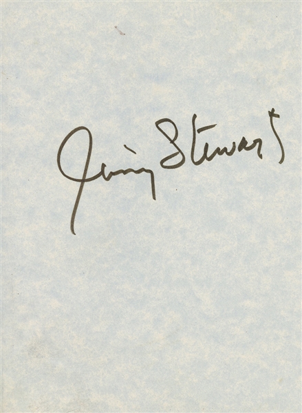 “Jimmy Stewart and His Poems” Signed Book