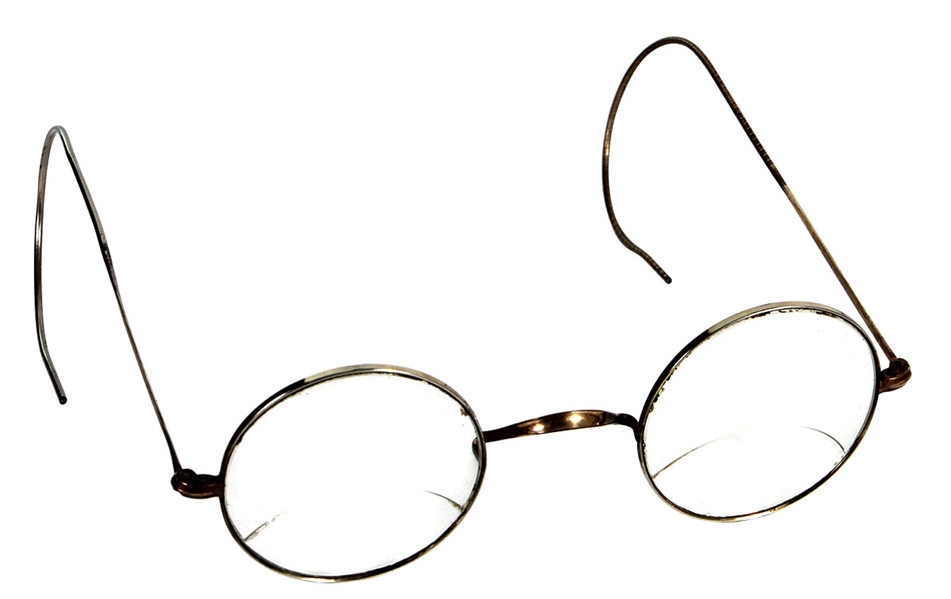 John Lennon Owned and Worn Windsor Reading Glasses