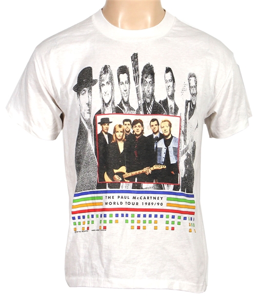 Paul McCartney 1989-90 World Tour Concert Tour T-Shirt