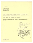 Michael Jackson Jackson 5 Vintage Signed Letter Beckett