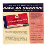 Elvis Presley Save On Records Rare EP