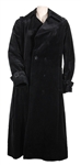 Michael Jackson Owned & Worn Long Black Coat