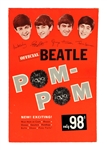 Beatles 1964 Original Official Pom-Poms Poster