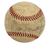 1964 New York Yankees Signed Baseball 