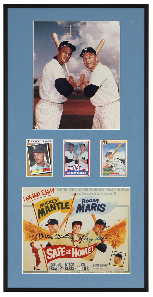 Lot Detail - Lot of 15 Mickey Mantle, Joe DiMaggio & Roger Maris Signed  Photographs Not Authenticated