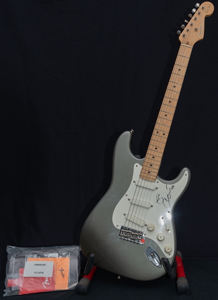 Eric Clapton Signed Signature “Eric Clapton” Stratocaster Guitar