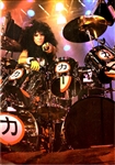 KISS Eric Carr 1987-1988 Crazy Nights Tour Iconic Chikara Bass Drum Concert Stage Used