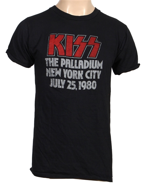 KISS July 25 1980 Palladium Concert T-Shirt