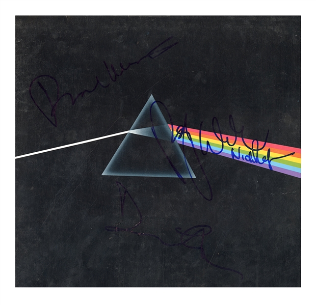 Pink Floyd Fully Signed Dark Side of the Moon Album JSA