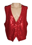 Quiet Riot Kevin DuBrow Owned & Stage Worn Metallic Red Vest