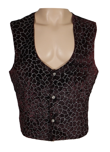 Quiet Riot Kevin DuBrow Owned & Stage Worn Snakeskin Vest