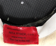 Mike Myers Cat in The Hat Film Production Used Red & White Striped Tilt-Action Hat
