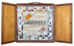 KISS 1978 Stained Glass Monopoly Game Set & Prototype Material -- formerly owned by Bill Aucoin – The Holy Grail KISS Toy