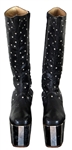 KISS Paul Stanley 1977 Love Gun Platform Boots Worn Prototype Set made by Pasquale Di Fabrizio