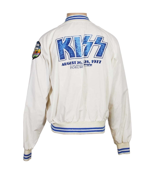 KISS Alive 2 Concert Tour Jacket for the Alive 2 Album Recorded Shows at the LA Forum, California August 26, 27, 28 1977
