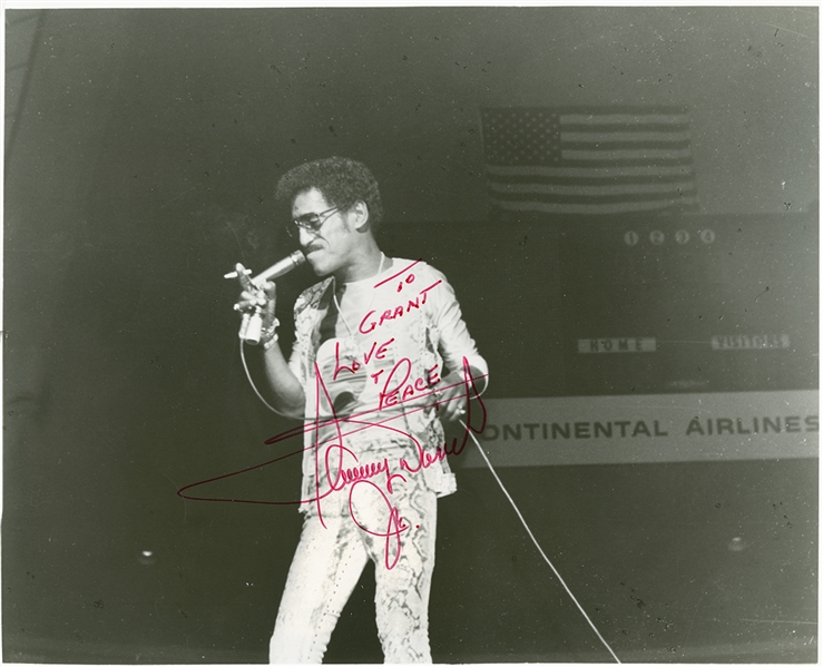 Sammy Davis Jr. Signed Photograph