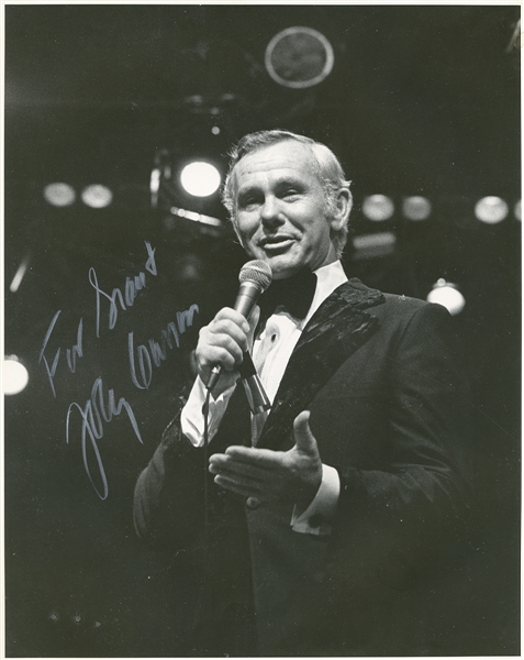 Johnny Carson Signed Photograph